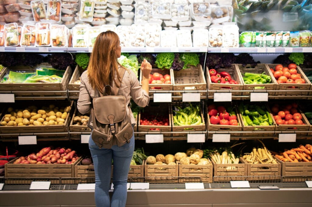 shopping for food